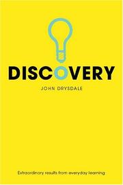 Cover of: Discovery: Extraordinary Results From Everyday Learning