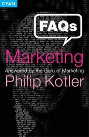 Cover of: FAQs on Marketing by Philip Kotler