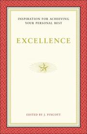 Cover of: Excellence | J. Pincott