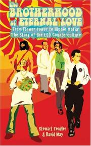 Cover of: The Brotherhood of Eternal Love: From Flower Power to Hippie Mafia by Stewart Tendler, David May