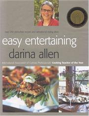 Cover of: Easy Entertaining: Over 250 Stress-Free Recipes and Sensational Stylling Ideas