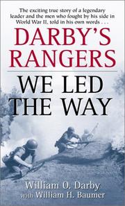 Cover of: Darby's Rangers: We Led the Way