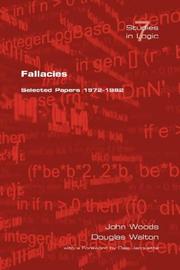 Cover of: Fallacies: Selected Papers 1972-1982