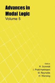 Cover of: Advances in Modal Logic | 