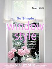 Cover of: So Simple Window Style (Creative Homeowner)