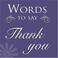 Cover of: Words to Say Thank You