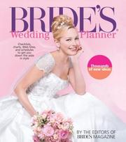 Cover of: Bride's wedding planner by by the editors of Bride's magazine.