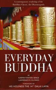 Front cover of Everyday Buddha by Karma Yonten Senge
