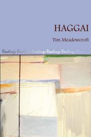 Cover of: Haggai (Readings - A New Biblical Commentary)