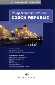 Cover of: Doing Business with the Czech Republic | 