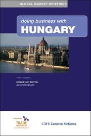 Cover of: Doing Business with Hungary