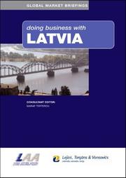 Front cover of Doing Business with Latvia by Unknown