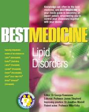 Cover of: Lipid Disorders (Bestmedicine) by James Shepherd, Jonathan Morrell, Mike Kirby