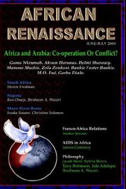Cover of: African Renaissance June/July 2004