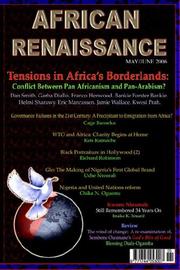 Cover of: African Renaissance May/june, 2006