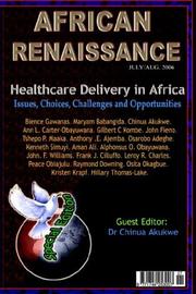 Cover of: African Renaissance July-August 2006