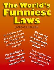Cover of: World's Funniest Laws by James Alexander     