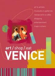 Cover of: Art Shop Eat Venice (Art/Shop/Eat)