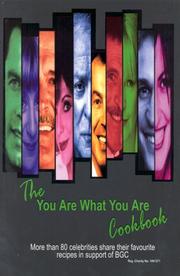 Cover of: The You Are What You Are Cookbook: Celebrity Cookbook Helping Disabled Adults Live in