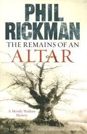 Cover of: The Remains of an Altar (A Merrily Watkins Mystery) by Phil Rickman