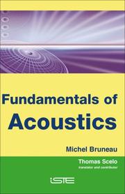 Cover of: Fundamentals of Acoustics