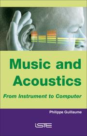 Music and Acoustics by Philippe Guillaume