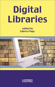 Cover of: Digital Libraries by Fabrice Papy, Fabrice Papy