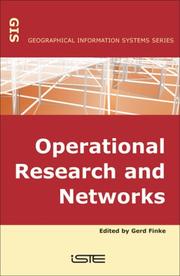 Cover of: Operational Research and Networks