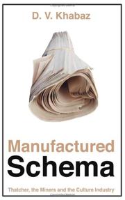 Cover of: Manufactured Schema by D.V. Khabaz