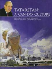 Cover of: Tartarstan: a "Can-Do" Culture: President Mintimer Shaimiev and the Power of Common Sense