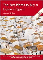 Cover of: The Best Places to Buy a Home in Spain: A Survival Handbook (Best Places to Buy)