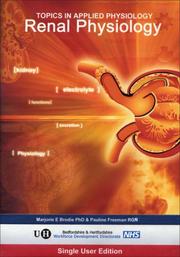Front cover of Renal Physiology by Marjorie E. Brodie