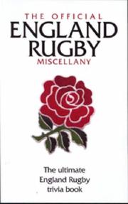 Cover of: The Official England Rugby Miscellany (Rugby)