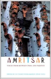 Cover of: Amritsar by Ian Talbot, Darshan Singh Tatla