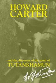 Cover of: Howard Carter and the Discovery of the Tomb of Tutankhamun: And the Discovery of the Tomb of Tutankhamun