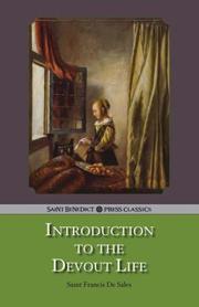 Cover of: Introduction to the Devout Life by Francis de Sales, Francis de Sales