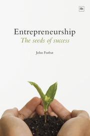 Cover of: Entrepreneurship: The Seeds of Success