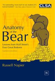 Cover of: Anatomy of the Bear by Russell Napier