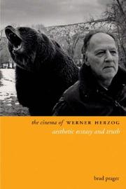 Cover of: The Cinema of Werner Herzog: Aesthetic Ecstasy and Truth (Directors' Cuts)