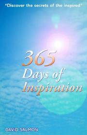 Cover of: 365 Days of Inspiration by David Salmon, David Salmon