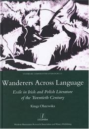 Wanderers Across Language by Kinga Olszewska