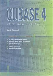 Cover of: Cubase 4 Tips and Tricks