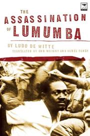 Cover of: The Assassination of Lumumba | Ludo De Witte
