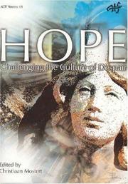 Cover of: Hope: Challenging the Culture of Despair (Atf Series)