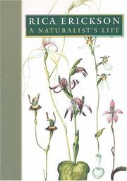 Cover of: Rica Erickson: A Naturalist's Life