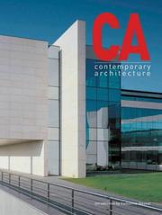 Cover of: CA2: Contemporary Architecture 2 (Contemporary Architecture)