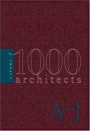 Cover of: 2000 Architects (1000 Architects) by Images Publishing Group