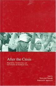 Cover of: After The Crisis | 