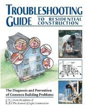 Cover of: Troubleshooting Guide to Residential Construction