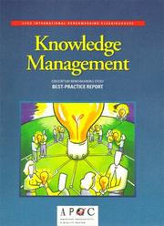 Knowledge Management by American Productivity & Quality Center